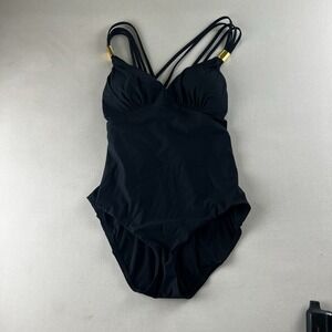 Amoressa Estilo Slimming Spider Back One Piece Swimsuit 10 Slimming Support